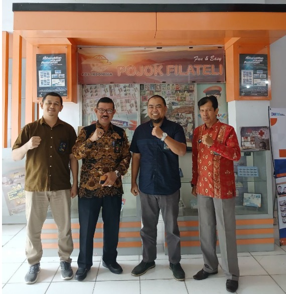 Panitera PTA Jambi Adakan Silaturrahmi dan Koordinasi Kantor PT.Pos Indonesia Kantor Cabang Utama Jambi.