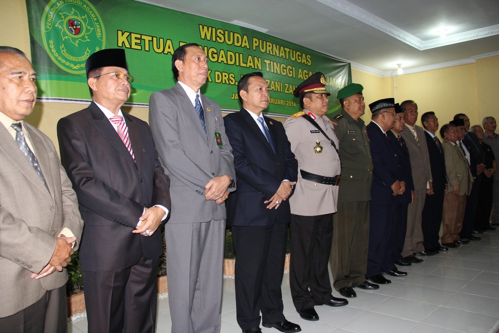 Wagub Jambi Hadiri Purna Tugas KPTA Jambi