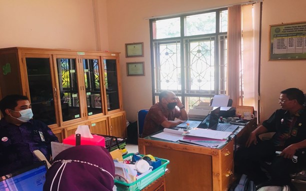 PTA Jambi Melaksanaan  Monev dan Pendampingan Zona Integritas Menuju WBK di Pengadilan Agama Bangko