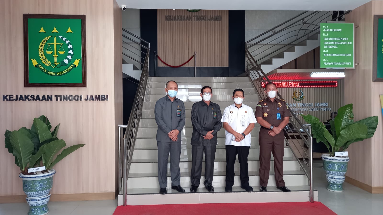 Ketua PTA Jambi Melakukan Kunjungan ke Kejaksaan Tinggi Jambi