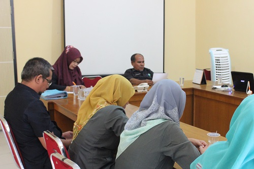 Rapat Kesekretariatan PTA Jambi, bersiap diri meningkatkan kinerja.