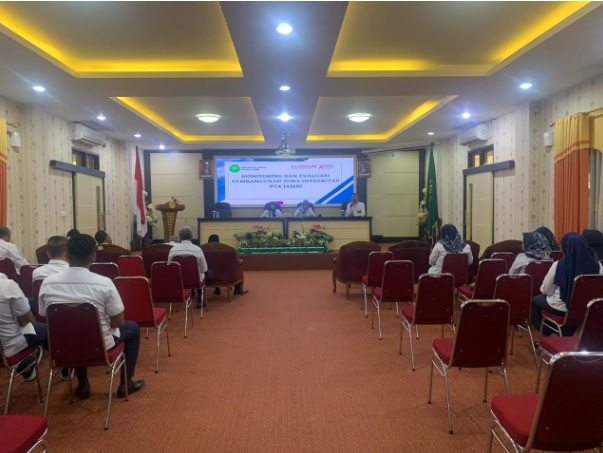 PTA Jambi Laksanakan Monitoring dan Evaluasi Pembangunan Zona Integritas