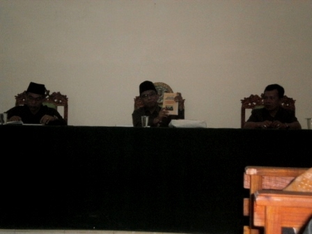 Sidak Wakil Ketua PTA Jambi di PA Sungai Penuh (07/08/2014)