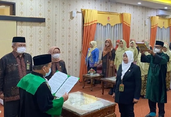 PTA Jambi Selenggarakan Pelantikan & Pengambilan Sumpah Jabatan serta Pengantar Alih Tugas dan Purna Tugas