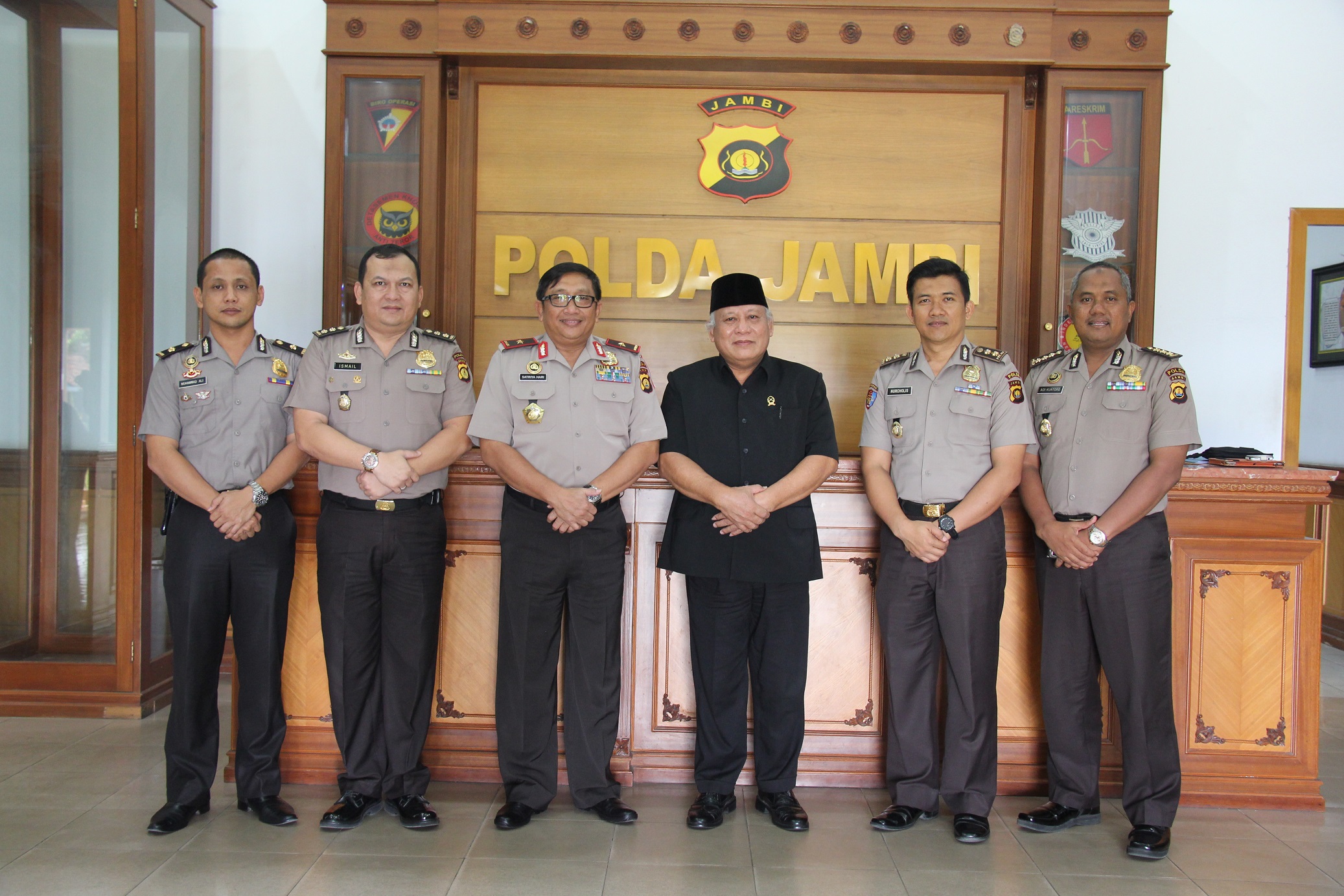 Ketua PTA Jambi Silaturahim ke Polda Jambi