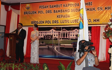 PLH Waka PTA Jambi Hadiri Acara “Pisah Sambut Kapolda Jambi” (17/06)