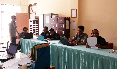 PTA Jambi Laksanakan Verifikasi dan Evaluasi Aplikasi Kepegawaian (12/10)