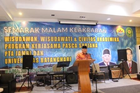 Raih Magister Hukum, Alumni Gelar Semarak Malam Keakraban (24/11)