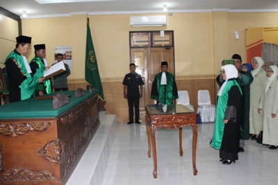 PTA Jambi Gelar Pelantikan Hakim Tinggi dan Ketua PA Jambi