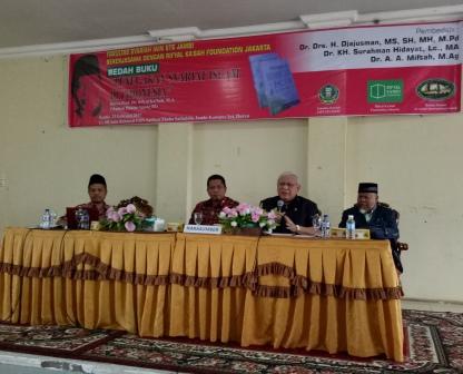 Ketua PTA Jambi Narasumber Pada Bedah Buku Rifyal Ka’bah (24/02)
