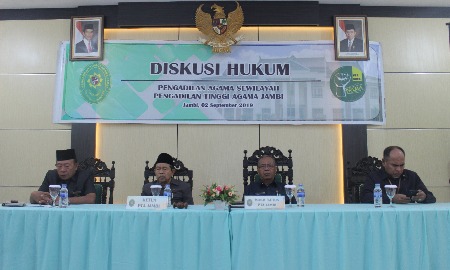 PTA Jambi Gelar Diskusi Hukum Putaran Kedua