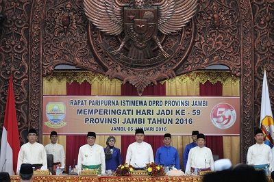 PTA Jambi Turut Meriahkan HUT Ke 59 Provinsi Jambi (07/01)