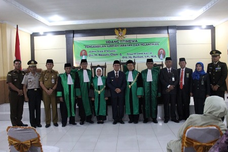 Gubernur Jambi Hadiri Pelantikan Ketua PA Jambi