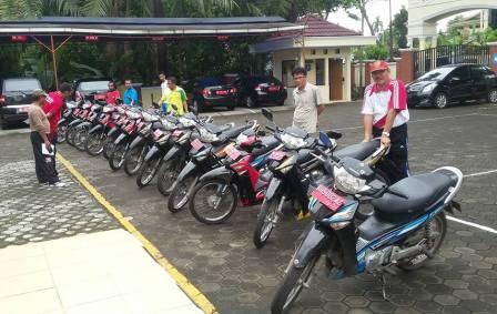 PTA Jambi Lakukan Pemeriksaan Terhadap Kenderaan Dinas Roda Dua (07/04)