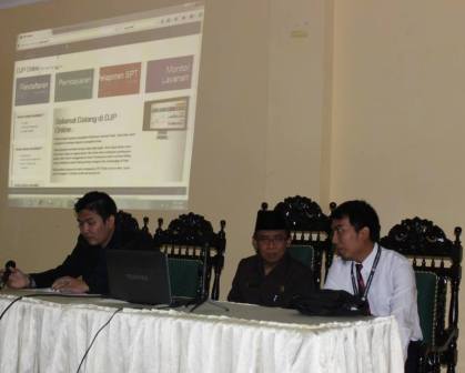 KP3 Jambi Sosialisasi Pelaporan Pajak Online di PTA Jambi (16/03)