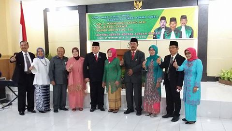 Tiga Orang Hakim Tinggi PTA Jambi Purnabhakti (28/02)