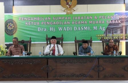 Sambut HUT Ke 24, PTA Jambi Gelar Pertandingan Olah Raga (01/02)