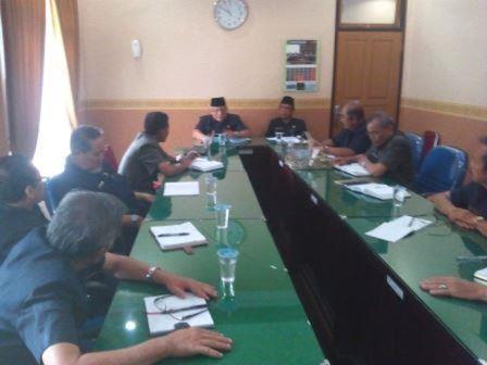 Rapat Koordinasi Pimpinan dan Hakim Tinggi PTA Jambi Membahas Aset Tanah (23/03)