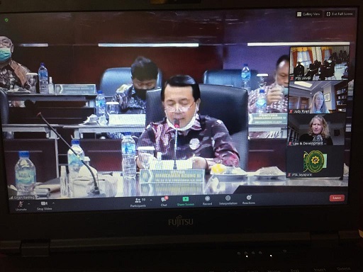 PTA Jambi Mengikuti Peresmian PTSP Online, Call Center, Bank Data, dan Aplikasi Vision