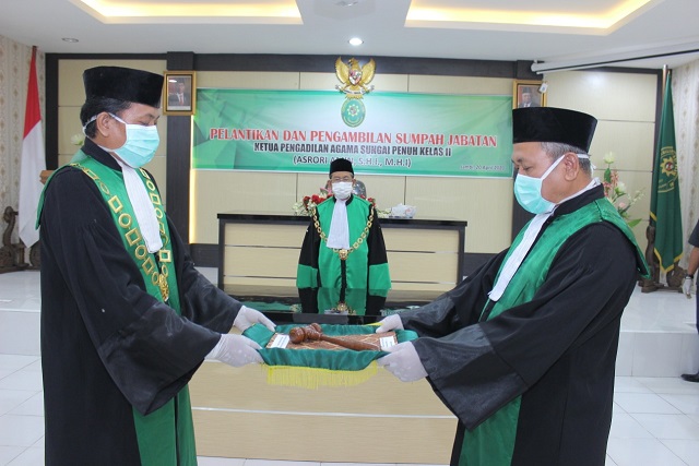 PTA Jambi Selenggarakan Pelantikan Ketua PA Sungai Penuh dan Pelantikan PNS