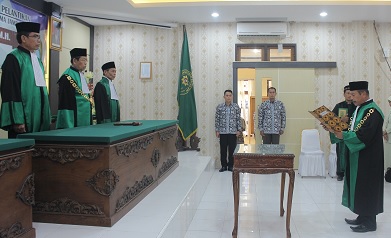 PTA Jambi Gelar Pelantikan Wakil Ketua Pengadilan Tinggi Agama