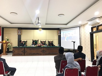 PTA Jambi Selenggarakan Teleconference ke Pangadilan Agama Sewilayah