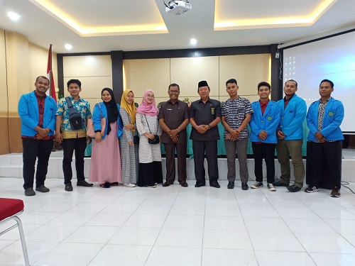 Menjelang akhir, Mahasiswa PKL diberi pengetahuan dasar oleh PTA Jambi