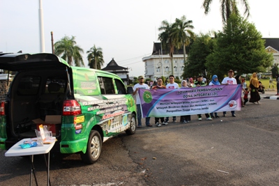 MOZIPI Berikan Layanan di Car Free Day Perkantoran Pemerintahan Provinsi Jambi