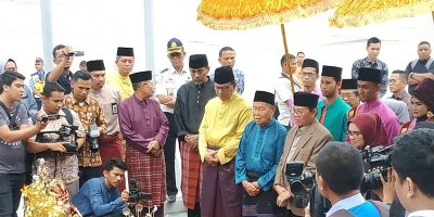 KPTA Jambi Hadiri Upacara Adat Penyambutan Gubernur Jambi
