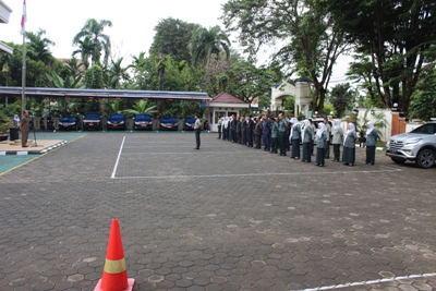 Apel Senin Perdana Pasca Idul Fitri 1439 H, Ini Amanat KPTA Jambi