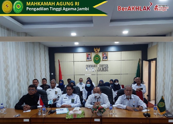 Tingkatkan Pelayanan, PTA Jambi Selenggarakan Pelatihan Penggunaan Bahasa Isyarat dalam Pelayanan Peradilan