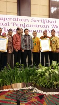 7 (Tujuh ) Pengadilan Agama di Wilayah PTA Jambi Terima Sertifikat SAPM, Saatnya Mempertahankan Mindset SAPM