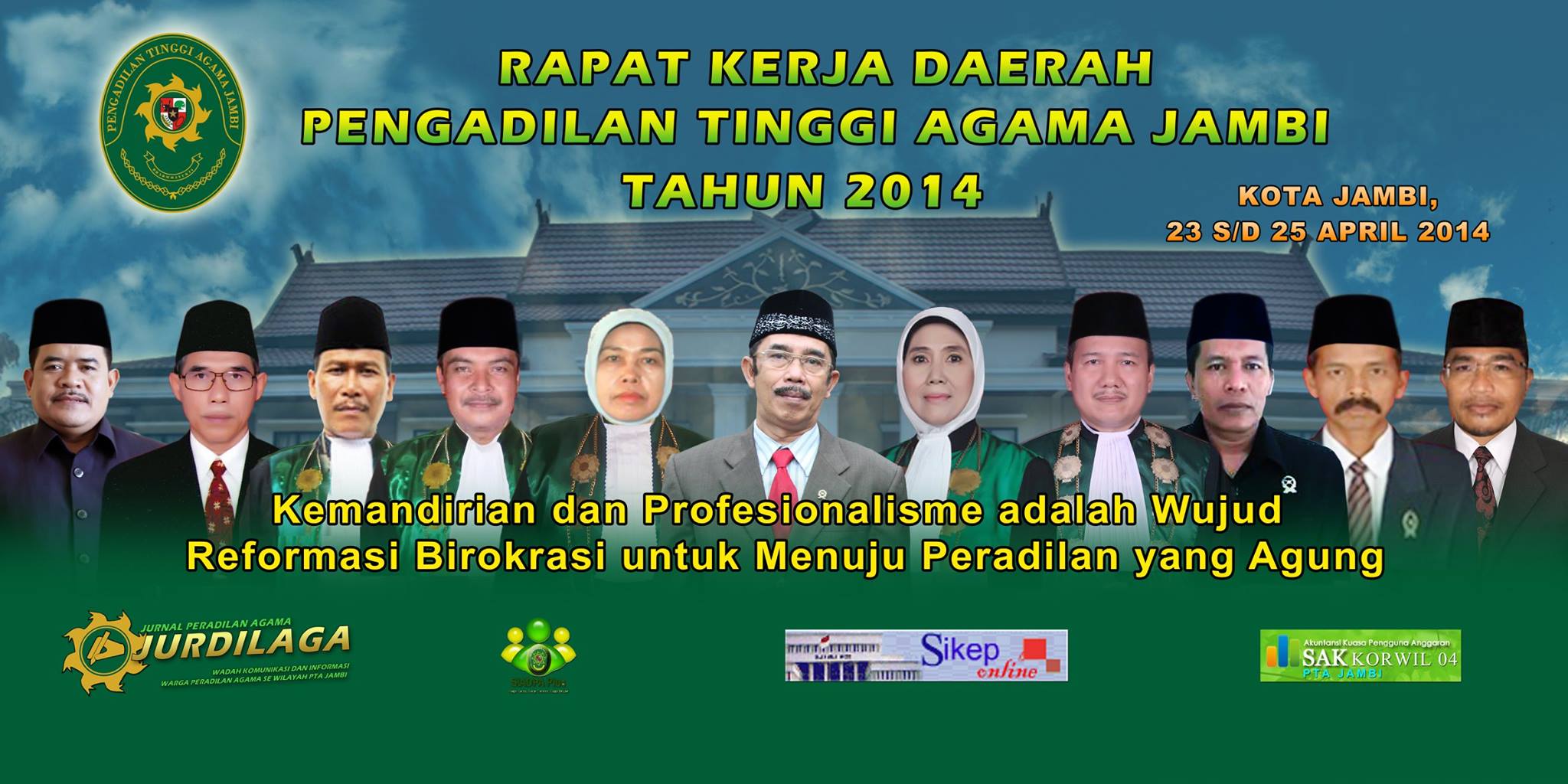 Selamat Datang di Arena Rakerda PTA Jambi