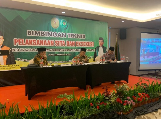 PTA Jambi Selenggarakan Bimbingan Teknis Pelaksanaan Sita dan Eksekusi