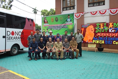 PTA Jambi Tuan Rumah Donor  Darah Warga Peradilan Se-Provinsi Jambi dalam Rangka HUT MA Ke-73