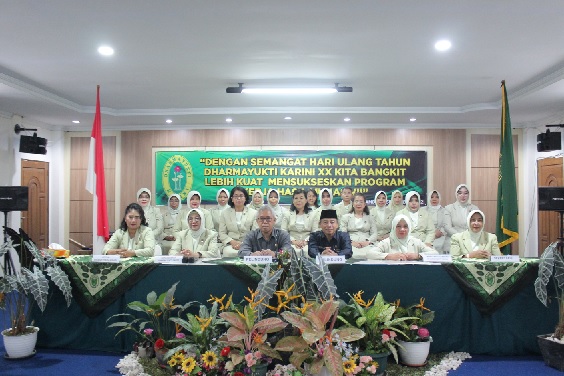 Perayaan Hari Lahir Dharmayukti Karini Ke 20, Ketua MA Himbau Agar Mendukung Suami Menjalankan Tugas Peradilan