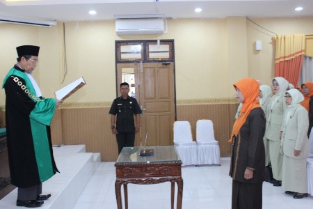 PTA Jambi Gelar Pelantikan Panitera Pengganti