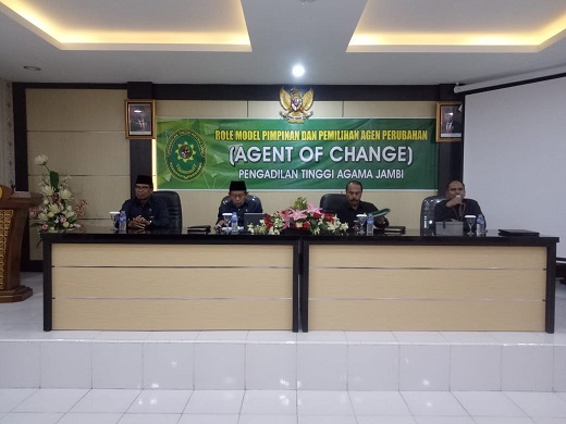 PTA Jambi melaksanakan pemilihan Agen Perubahan (Agent of Change)
