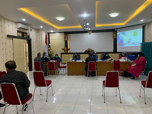 Vaksinasi COVID 19 di Pengadilan Tinggi Agama Jambi Bekerja Sama dengan Dinas Kesehatan