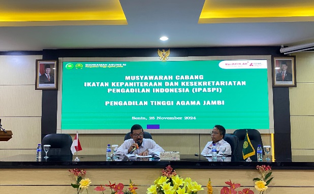 IPASPI Cabang PTA Jambi Selenggarakan Musyawarah Cabang