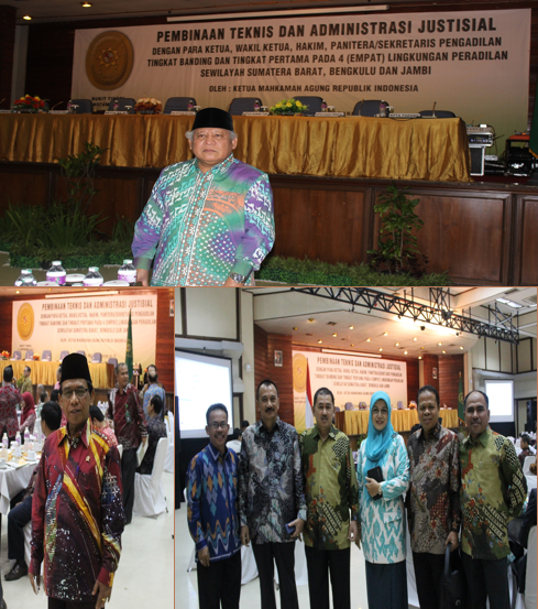 Pimpinan PTA Jambi Ikuti Pembinaan Teknis dan Administrasi Justisial