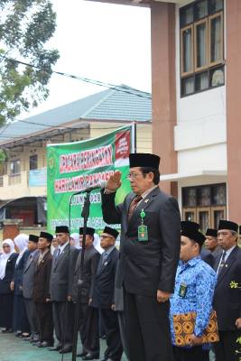 Upacara Memperingati Hari Lahir Pancasila Tahun 2018 di PTA Jambi Berlangsung Khidmat