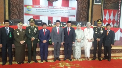 HUT RI ke-72, Ketua PTA Jambi Hadiri Sidang Paripurna Pidato Kenegaraan Presiden RI