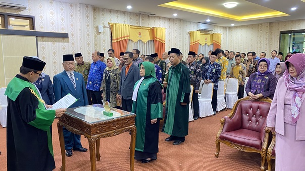 PTA Jambi Laksanakan Pelantikan dan Pengambilan Sumpah Jabatan Wakil Ketua PTA Jambi