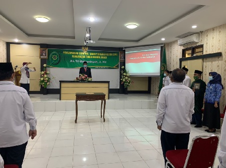 Awali Tahun 2022, PTA Jambi Laksanakan Pelantikan PNS