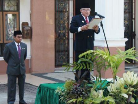 Peringatan HUT Kemerdekaan RI Ke-70 di PTA Jambi Berlangsung Khidmat (18/08)