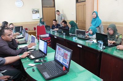 PTA Jambi Laksanakan Rakor Penyusunan LKjIP Tahun 2015 (23/02)