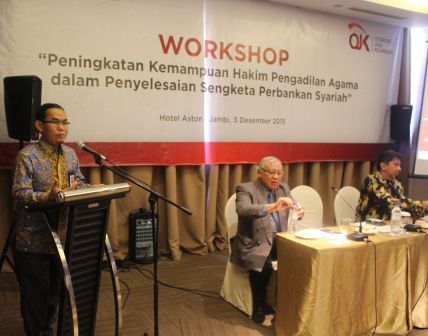 Kepala Departemen Perbankan Syariah OJK : Hanya PA Yang Berwenang Mengadili Sengketa Ekonomi Syariah (03/12)