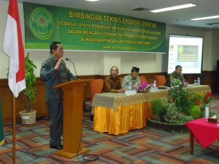 PTA Jambi Akan Laksanakan Bimbingan Teknis Ekonomi Syari'ah (30/01)