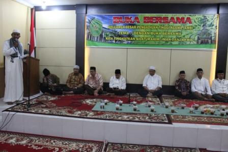 PTA Jambi Gelar Buka Puasa Bersama (16/6)